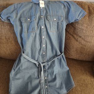 Denim dress
